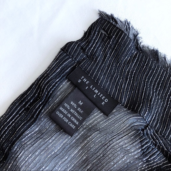 The Limited Silk Mock Neck Top - Picture 5 of 5